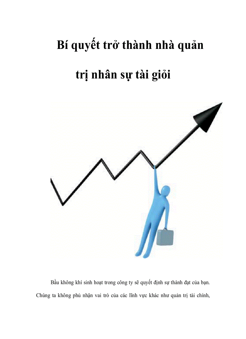 image for page Bí quyết trở thành nhà quản trị nhân sự tài giỏi