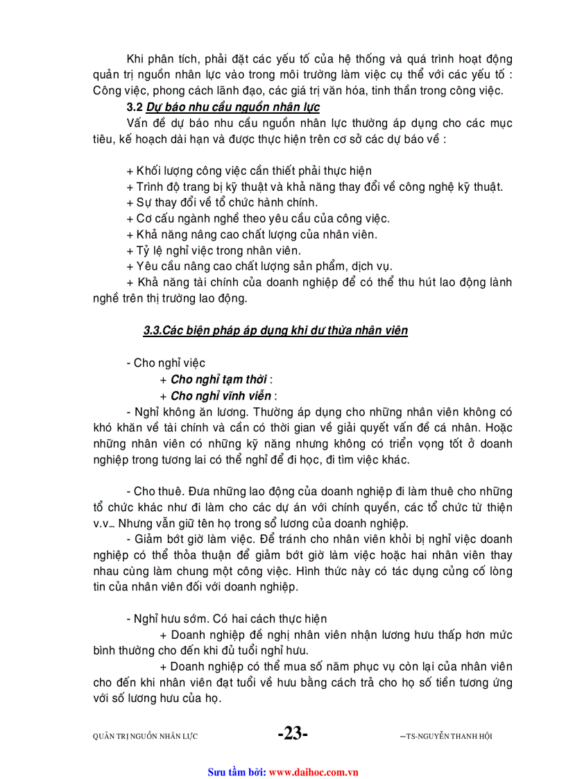 image for page Đề cuơng Quản trị nguồn nhân lực