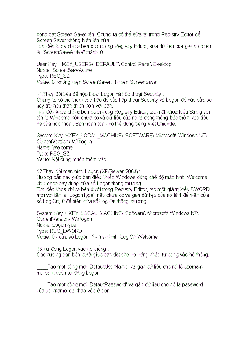 image for page Giáo trình registry