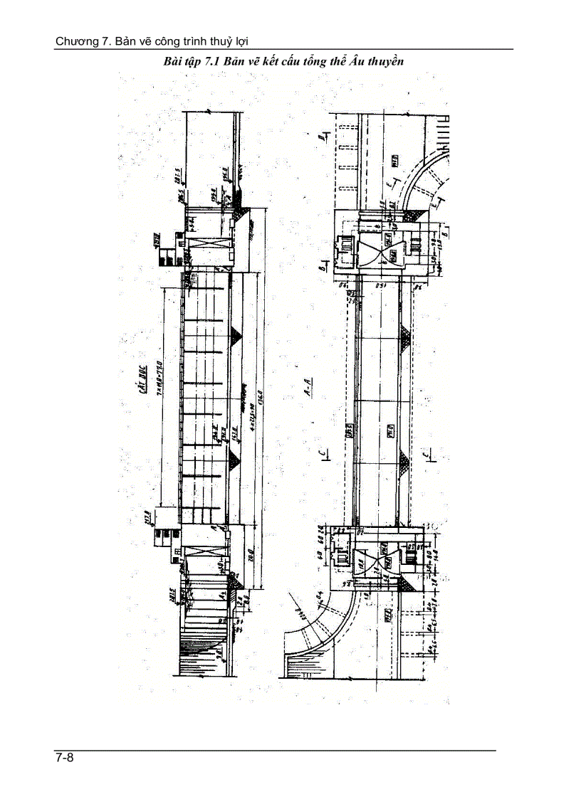 image for page Bản vẽ công trình thuỷ lợi