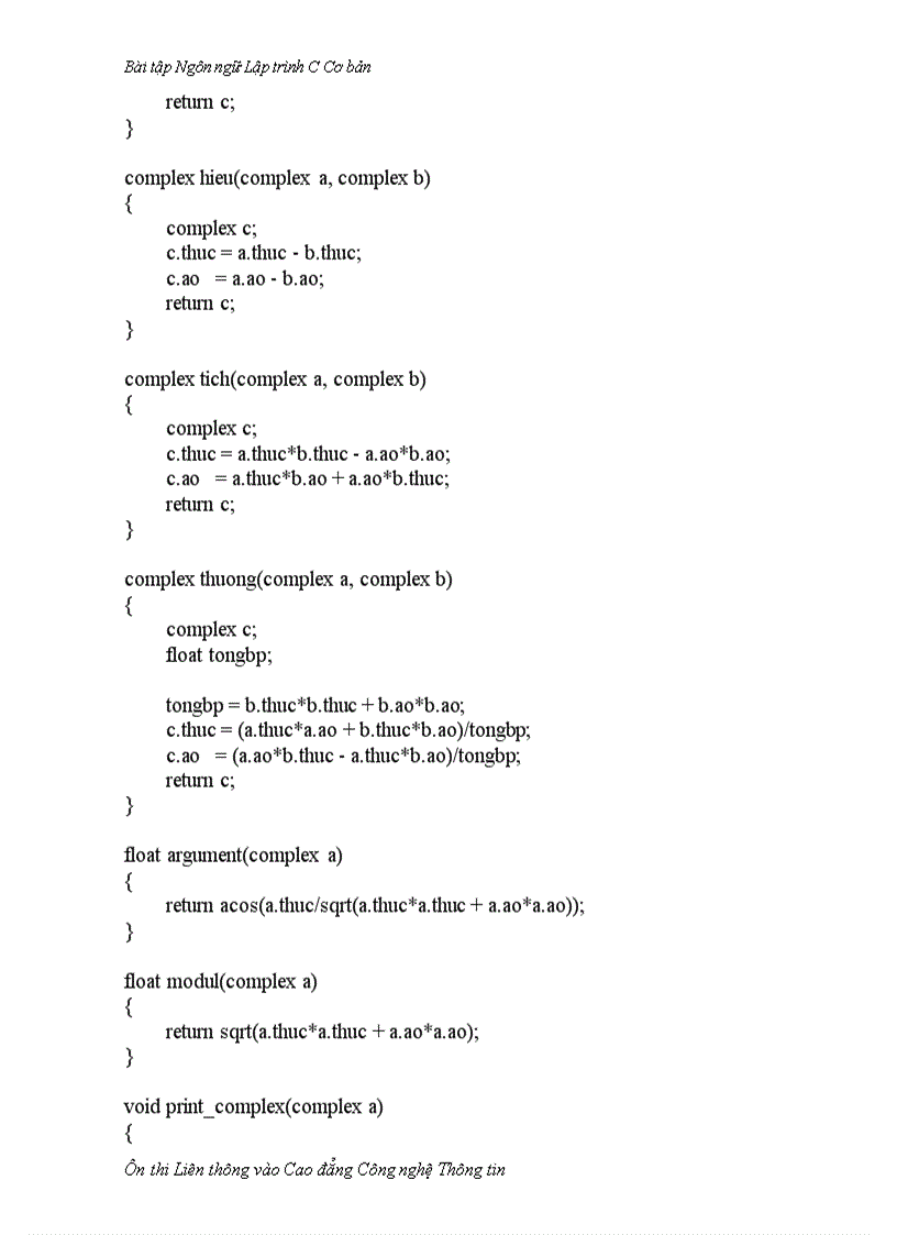 image for page Bài tập lập trình