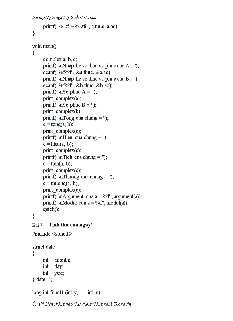 image for page Bài tập lập trình