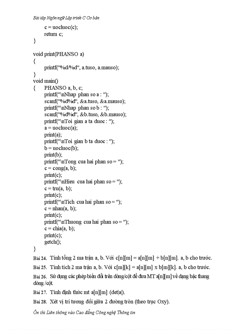 image for page Bài tập lập trình