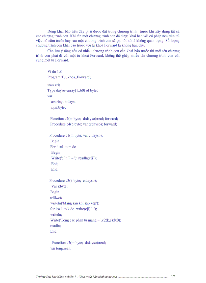 image for page PASCAL nâng cao