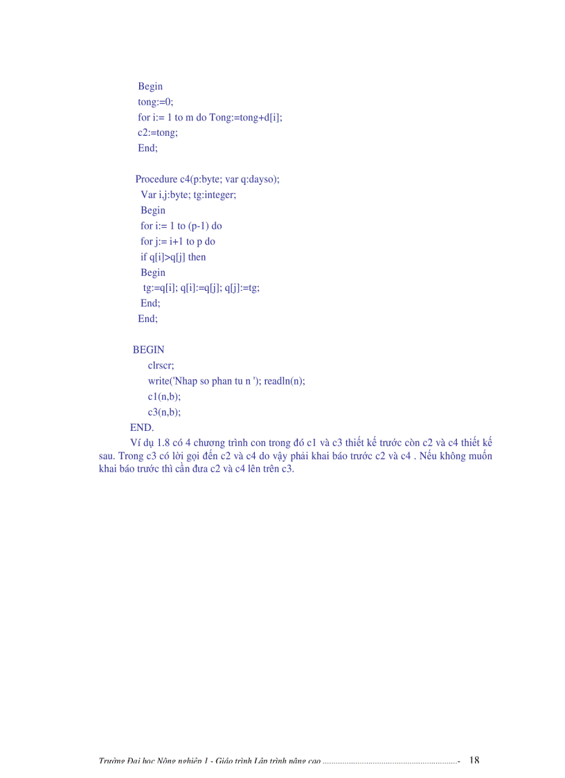 image for page PASCAL nâng cao