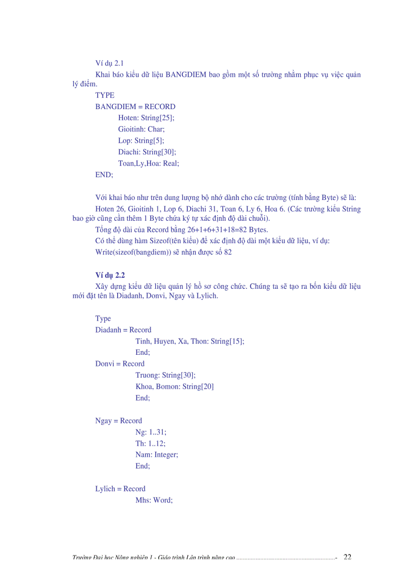 image for page PASCAL nâng cao