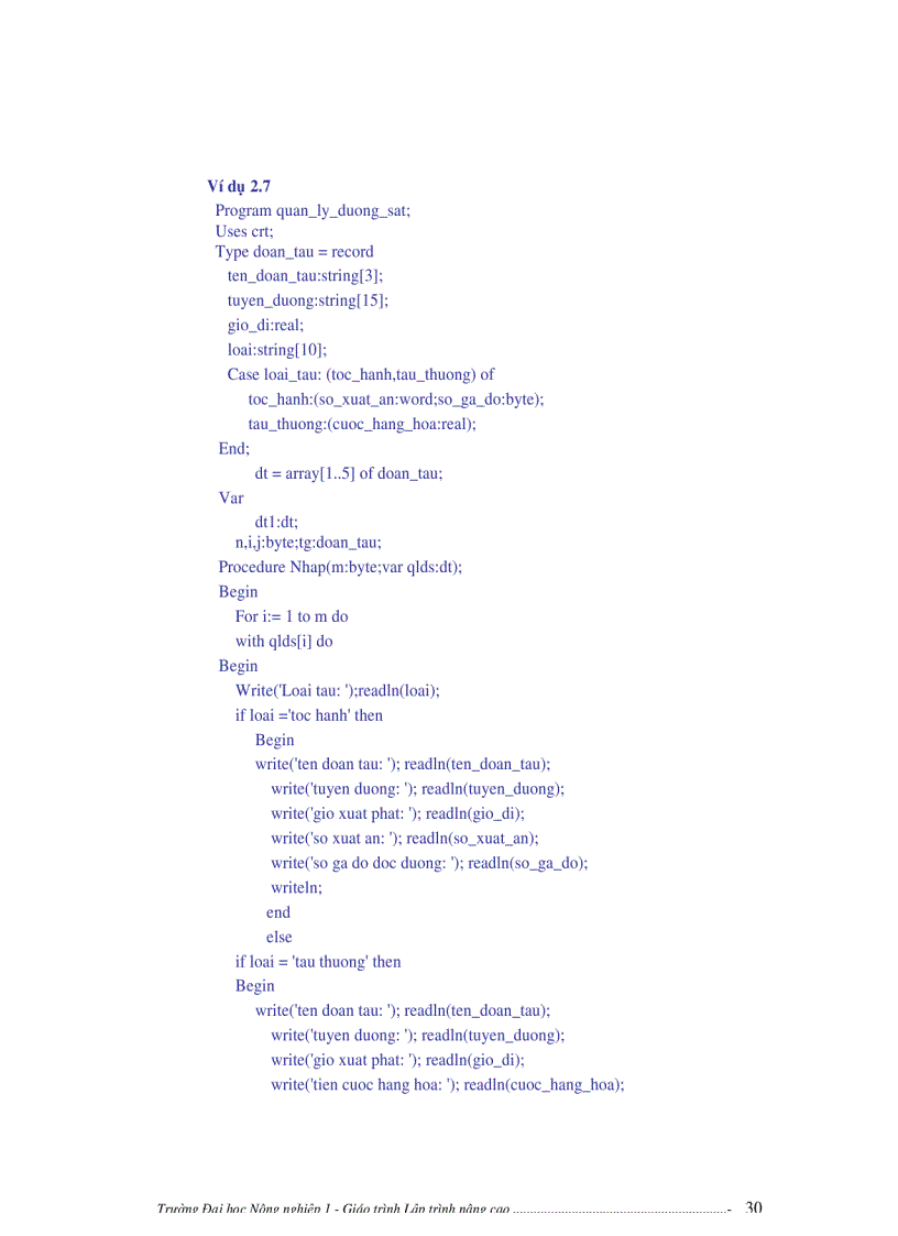 image for page PASCAL nâng cao