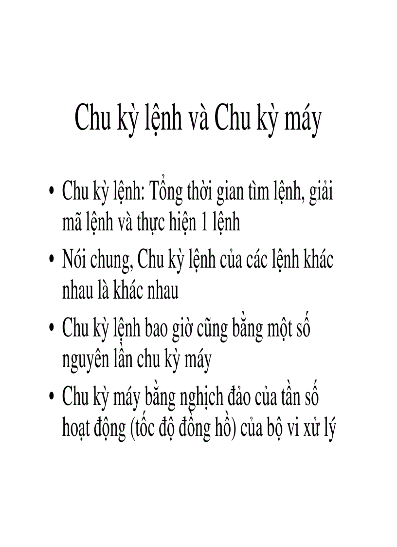 Bài giảng vi sử lý