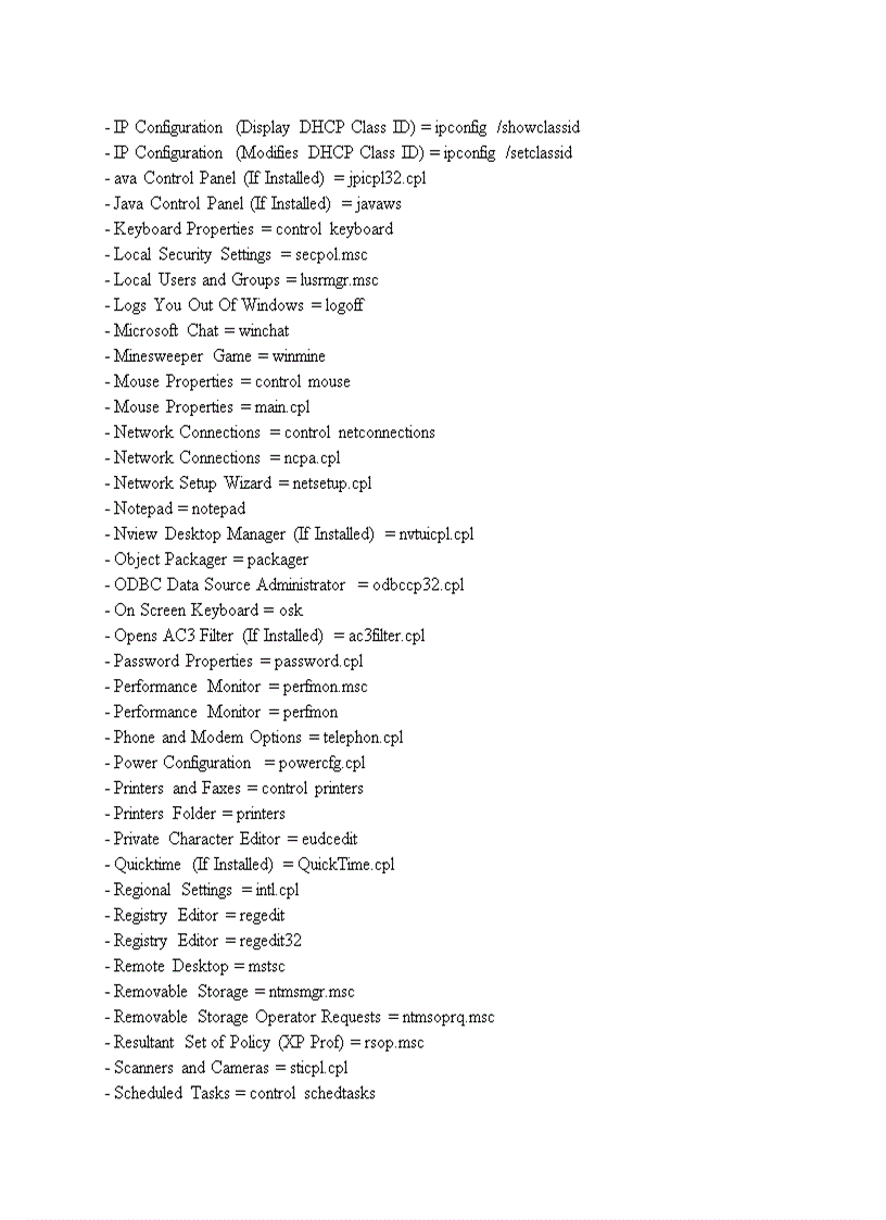 image for page Các lệnh Hộp thoại run