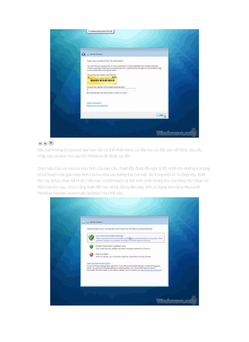 image for page Cài đặt window 7