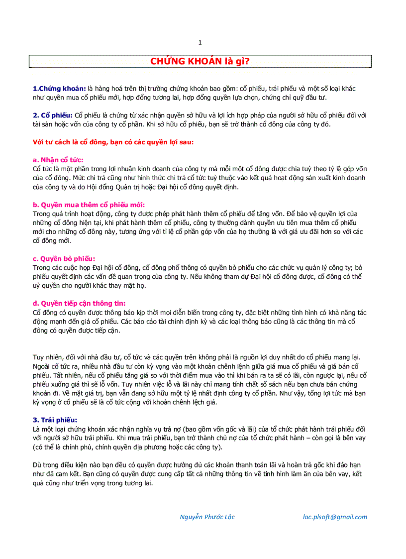 image for page Chứng khoán và các hình thức mua bán