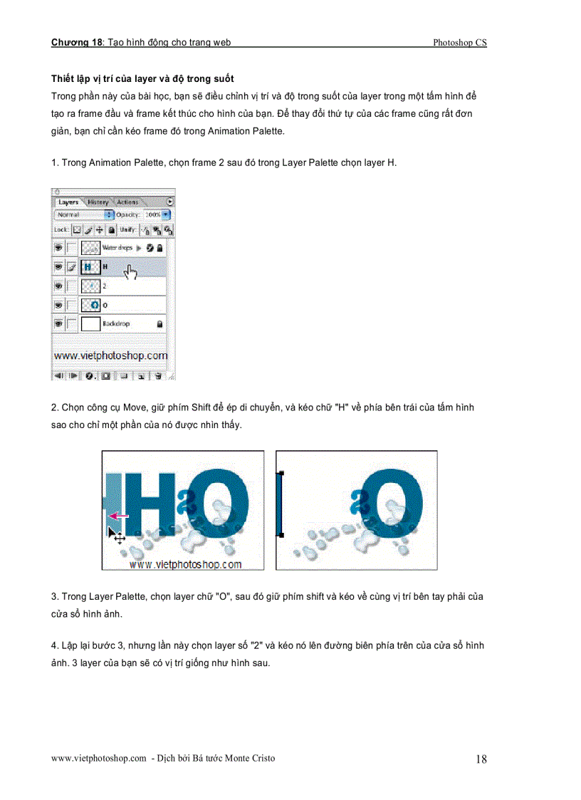 image for page Tạo hình động cho trang web