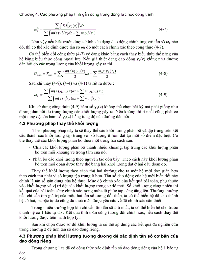 image for page Các phương pháp tính gần đúng trong động lực học công trình