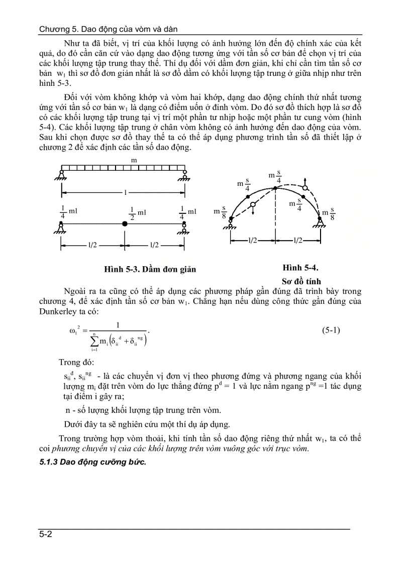 image for page Dao động của vòm và dàn