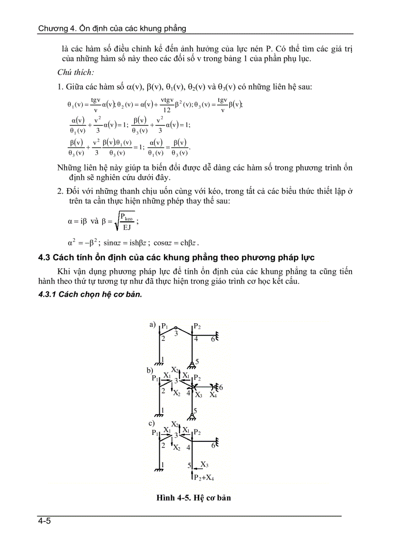 image for page Ổn định của các khung phẳng