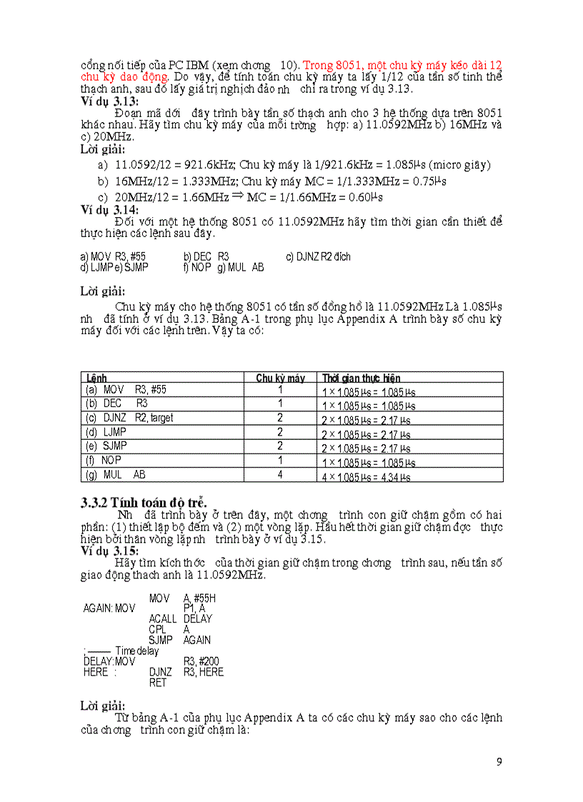 image for page Các lệnh nhảy vòng lặp và lệnh gọi