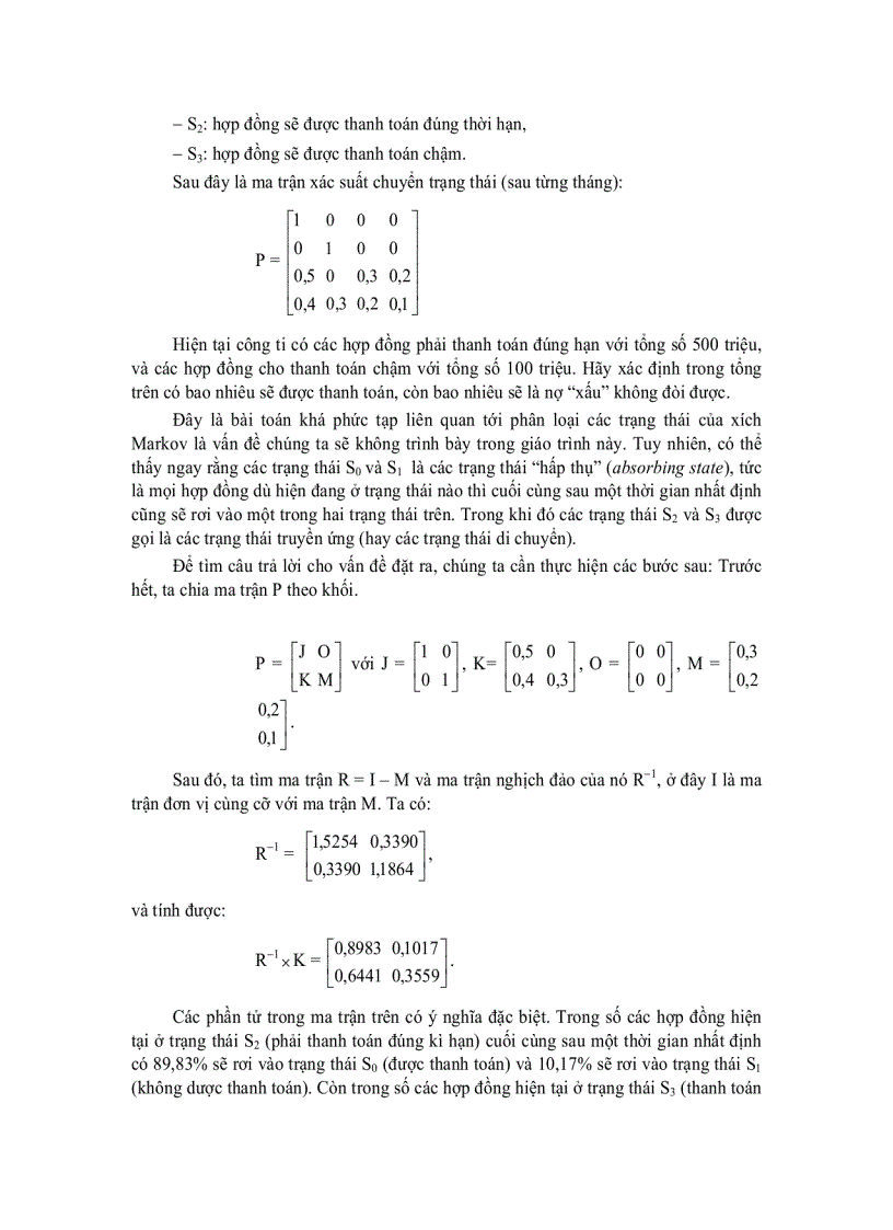 image for page Phân thích MArkov và ứng dụng