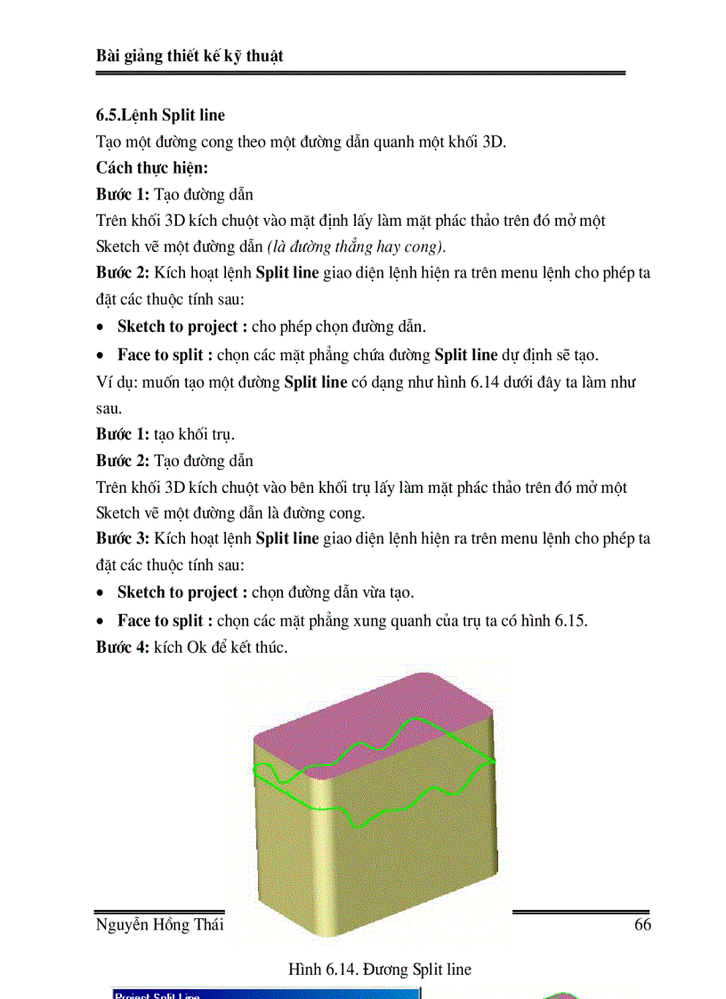 image for page Tạo các đường và mặt phức tạp trong không gian và mặt