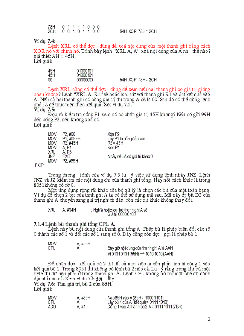 image for page Các lệnh lô gíc và các chương trình