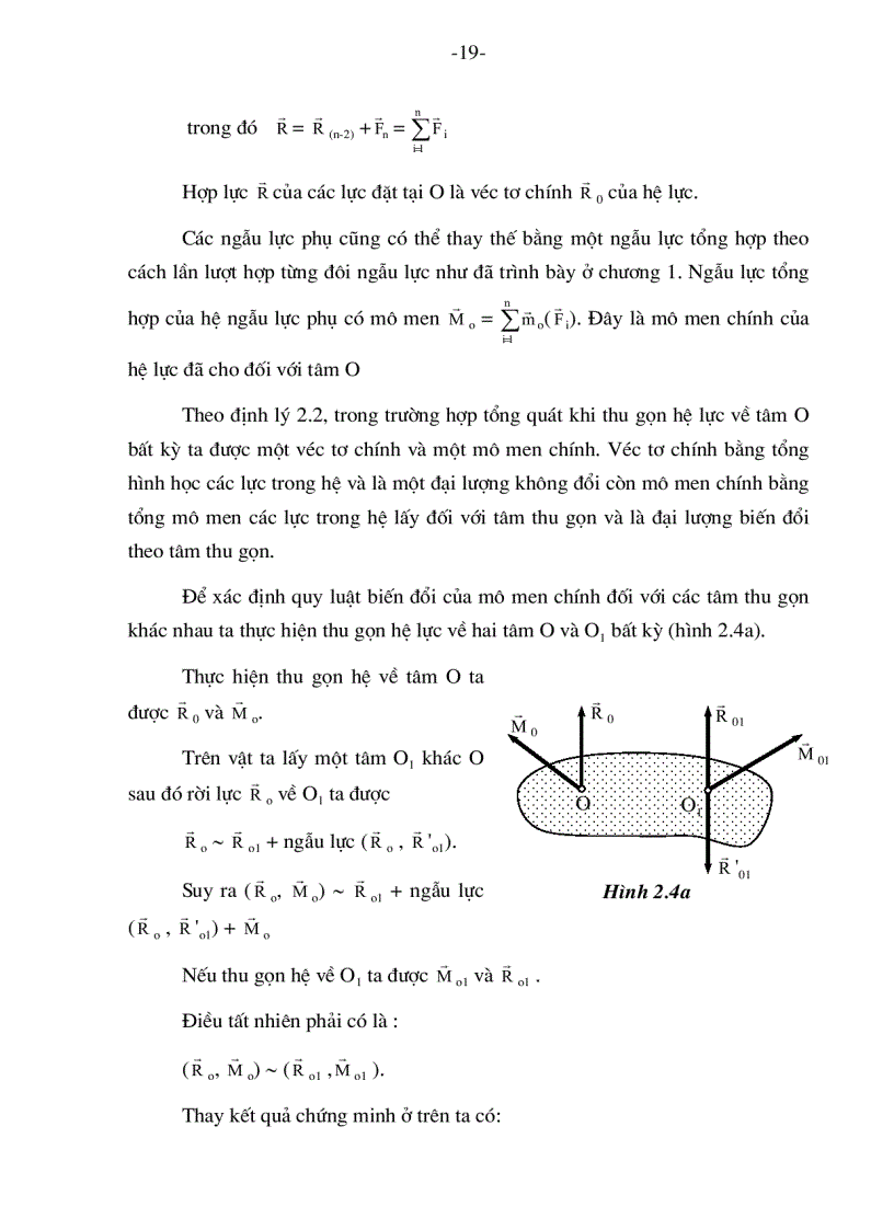 image for page Lý thuyết về hệ lực