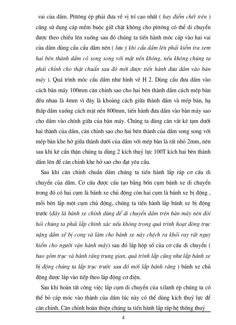 image for page Quy trình lắp ráp tổng thể