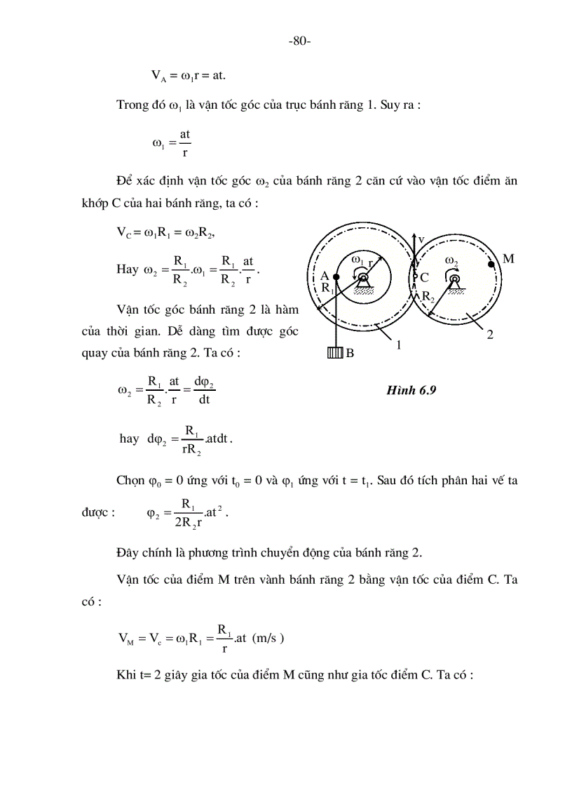 image for page Chuyển động tịnh tiến và chuyển động quay quanh một trục cố định của vật rắn
