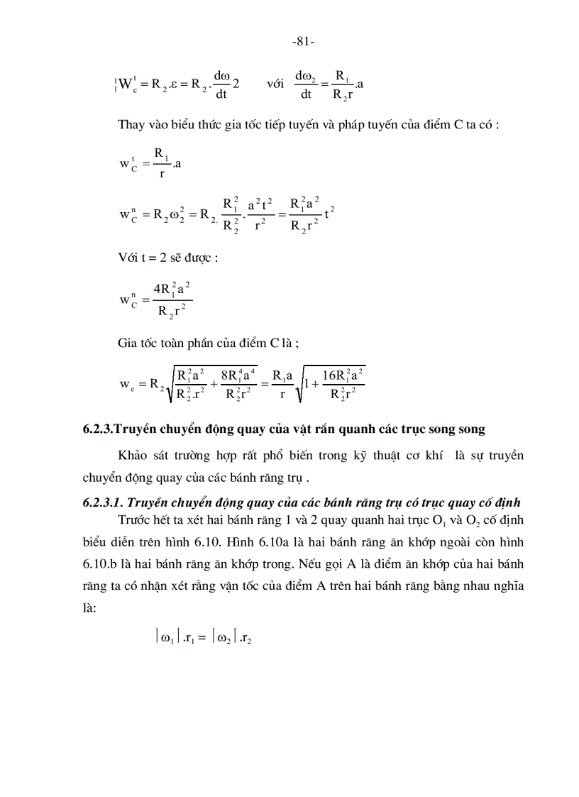 image for page Chuyển động tịnh tiến và chuyển động quay quanh một trục cố định của vật rắn