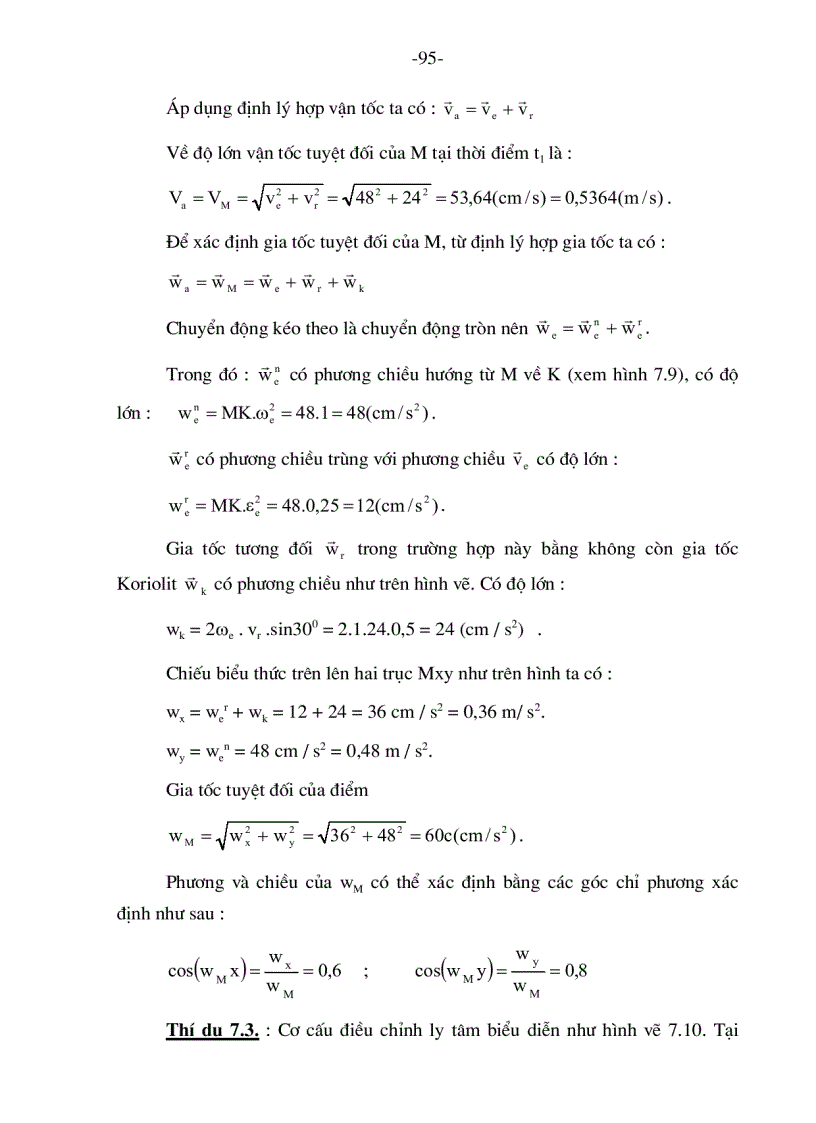 image for page Chuyển động tổng hợp của điểm