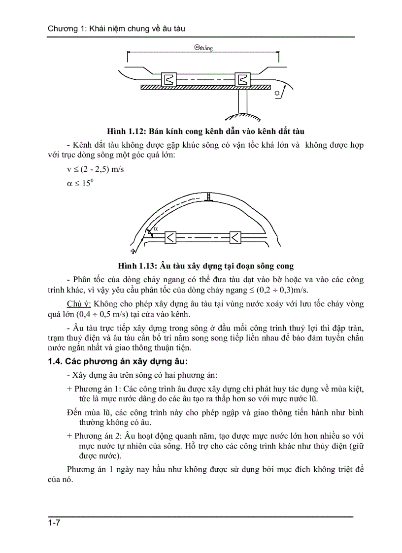 image for page Khái niệm chung về âu tàu