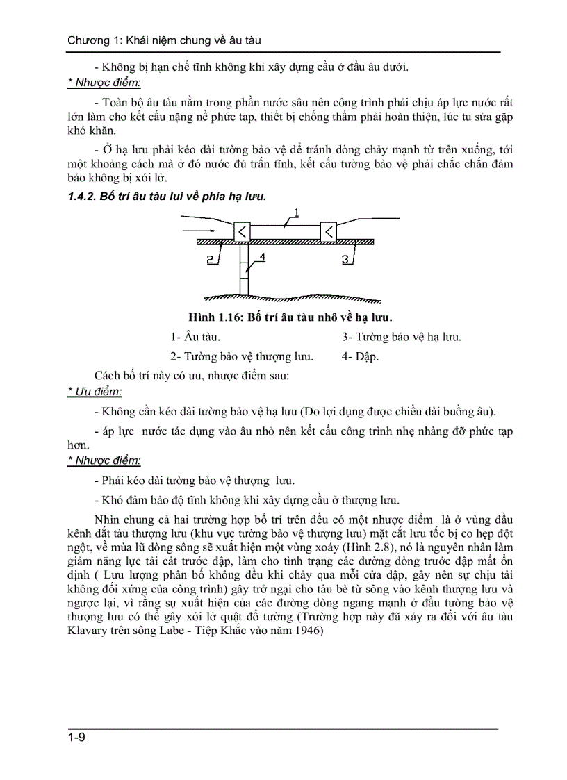 image for page Khái niệm chung về âu tàu