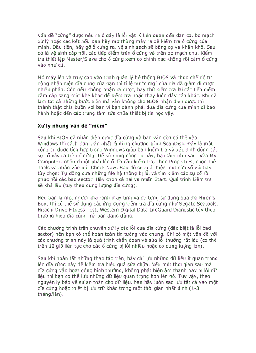 image for page Phục hồi dữ liệu ổ cứng chết mạch chết cơ kêu loạch coạch bị ghost recover