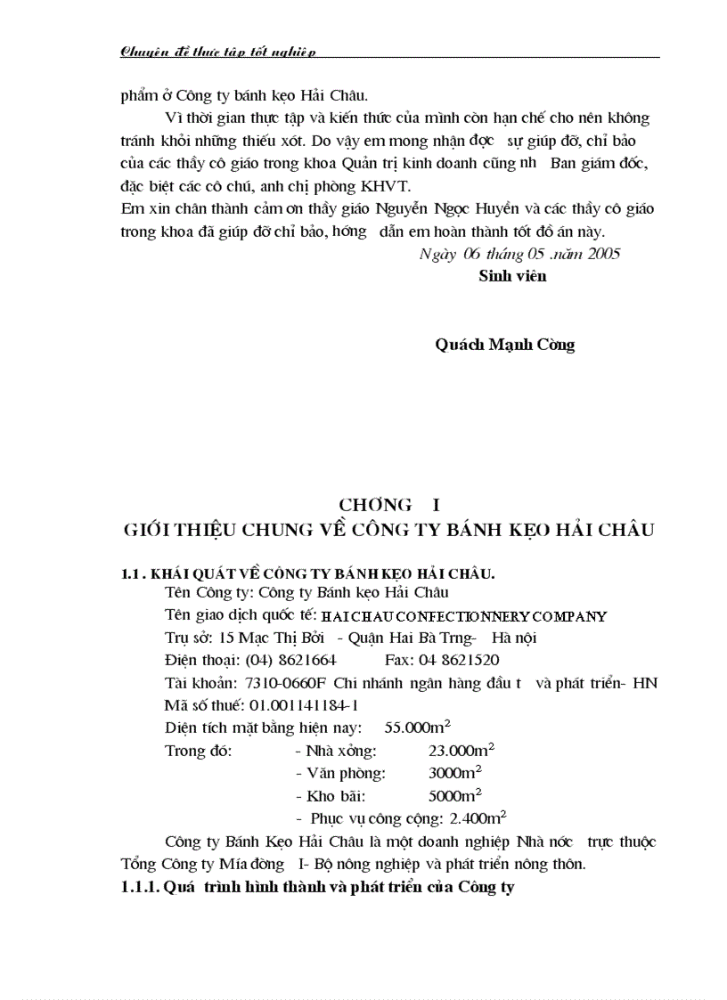 image for page Biện pháp đẩy mạnh hoạt động tiêu thụ sản phẩm ở Công ty bánh kẹo Hải Châu