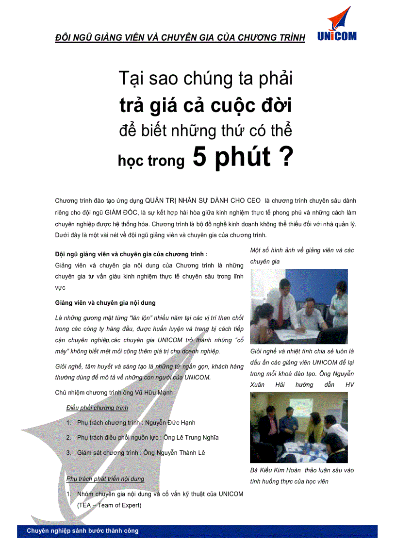 image for page Quản trị nhân sự dành cho CEO