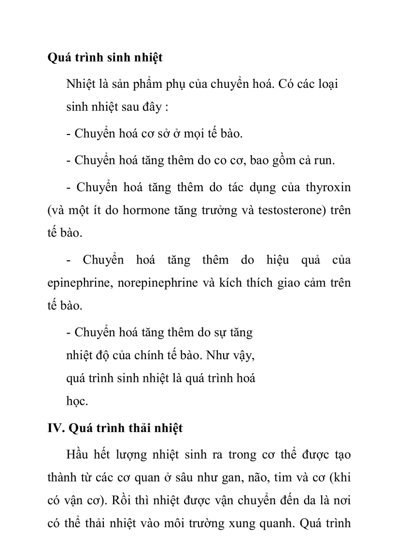 image for page Quá trình sinh nhiệt
