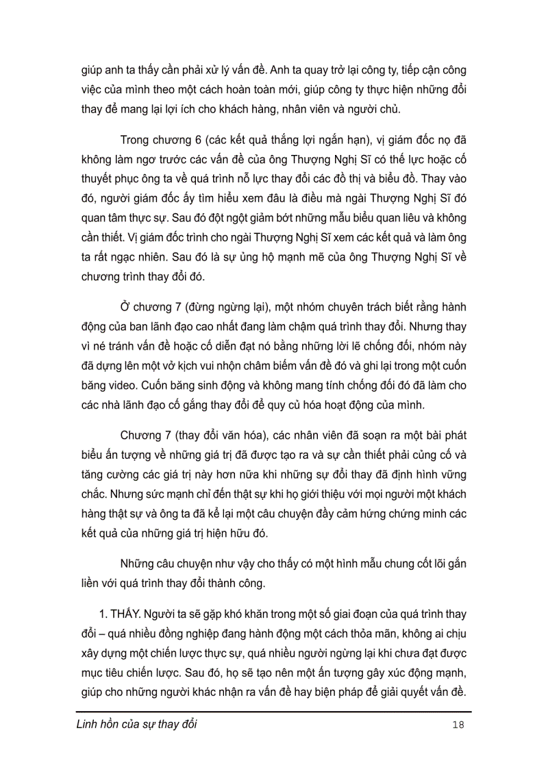 image for page Linh hồn của sự thay đổi