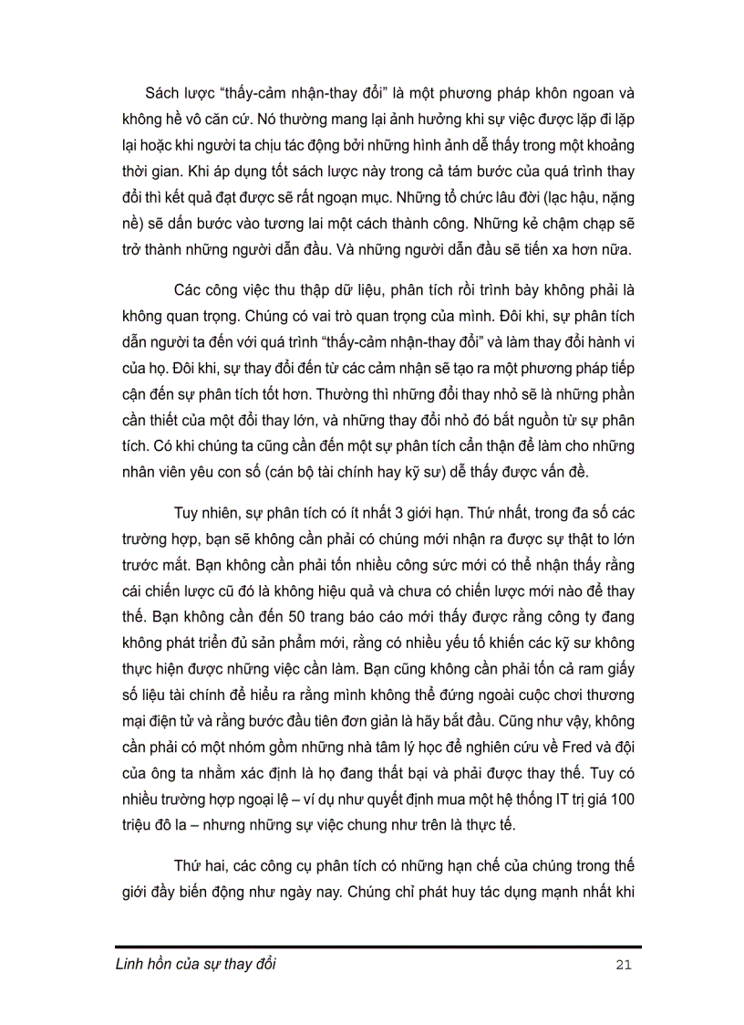 image for page Linh hồn của sự thay đổi