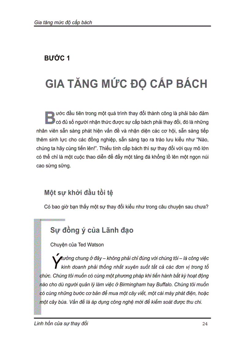 image for page Linh hồn của sự thay đổi