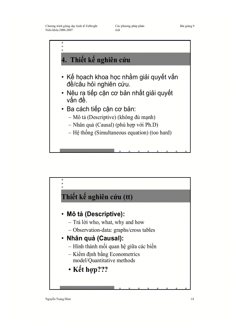 image for page Trình tự nghiên cứu định lượng cơ bản các nghiên cứu