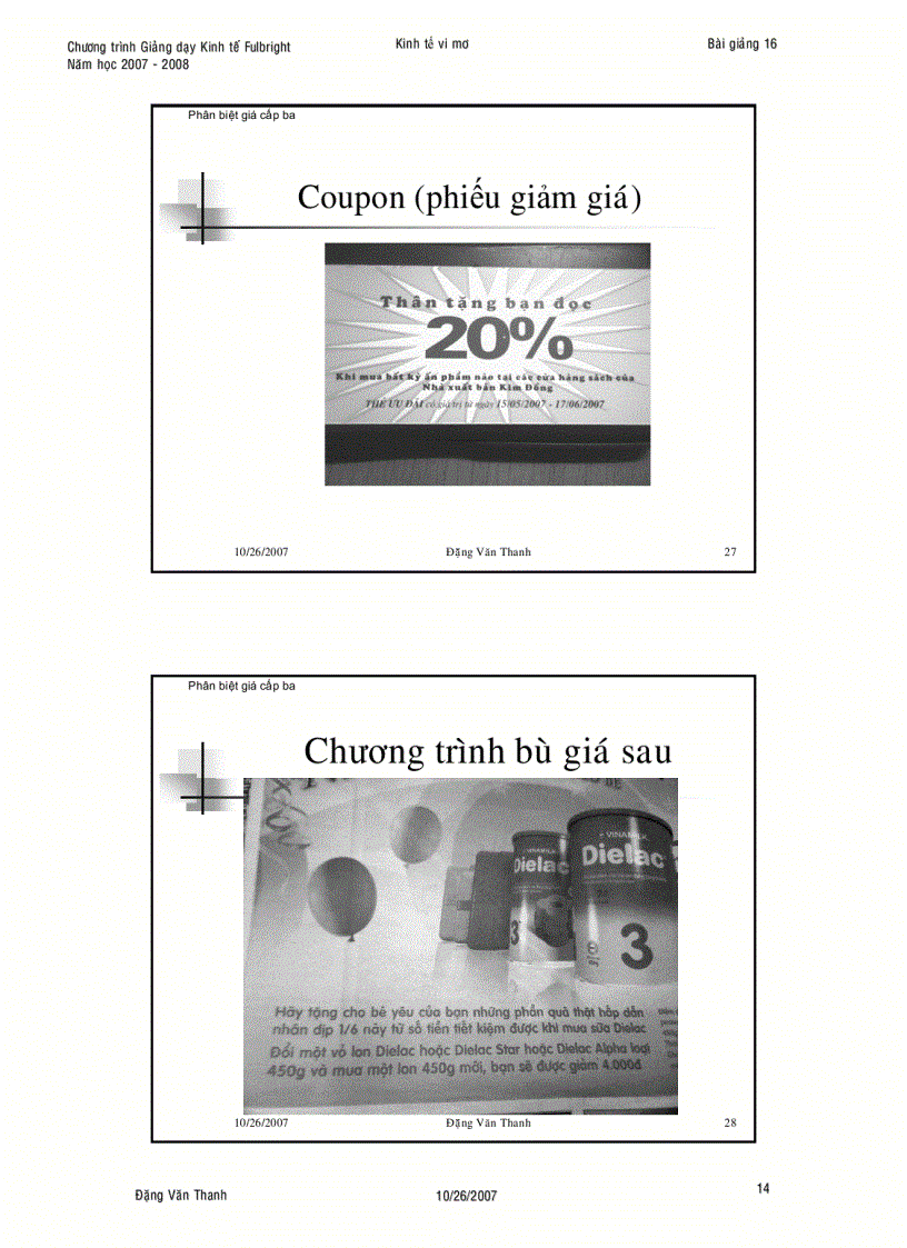 image for page Định giá trong điều kiện có sức mạnh thị trường