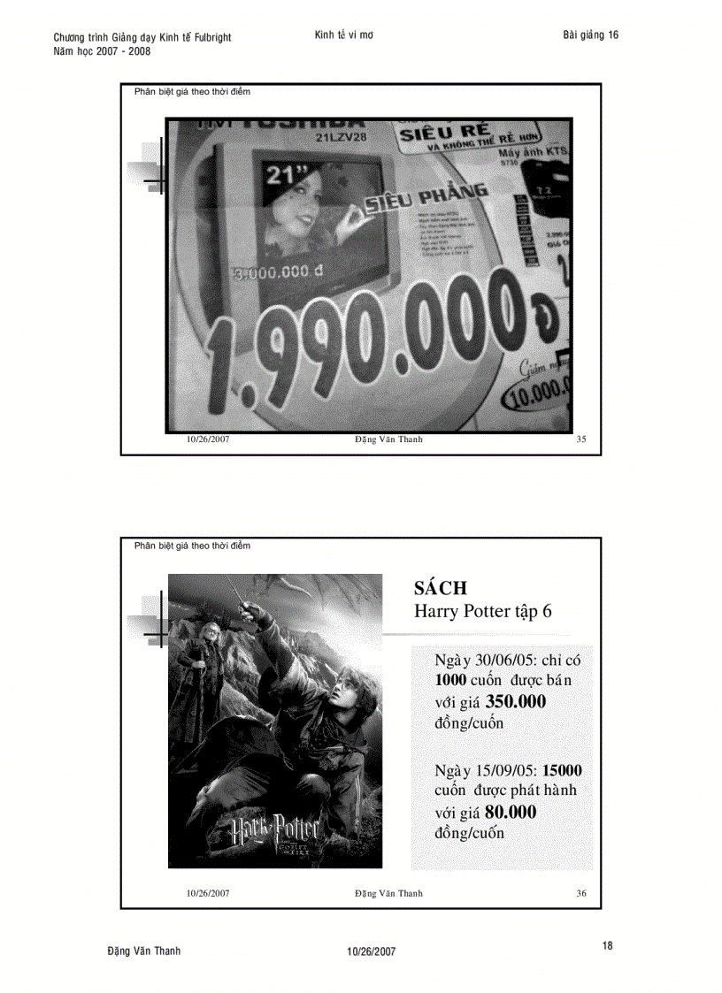 image for page Định giá trong điều kiện có sức mạnh thị trường