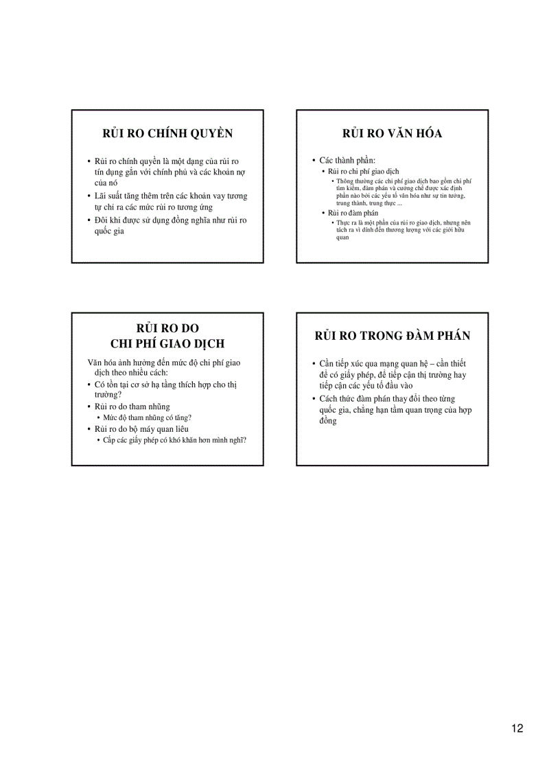 image for page Đặc thù rủi ro