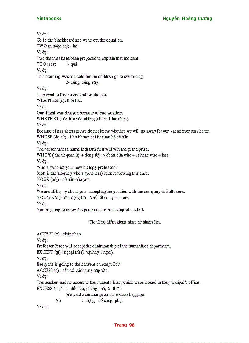 image for page Giáo trình TOEFL