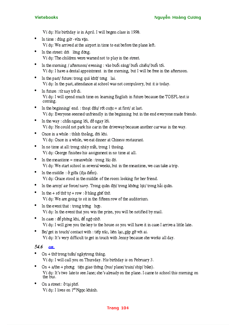 image for page Giáo trình TOEFL