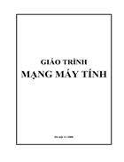 Giáo trình toàn tập mạng máy tính