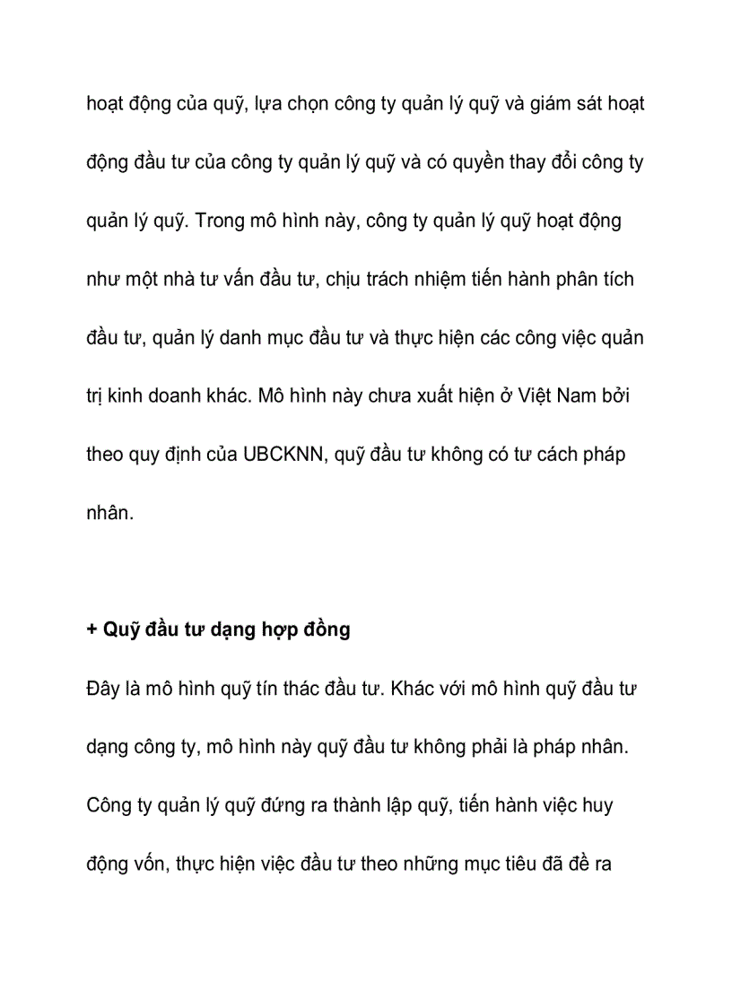 image for page Các loại hình quỹ đầu tư