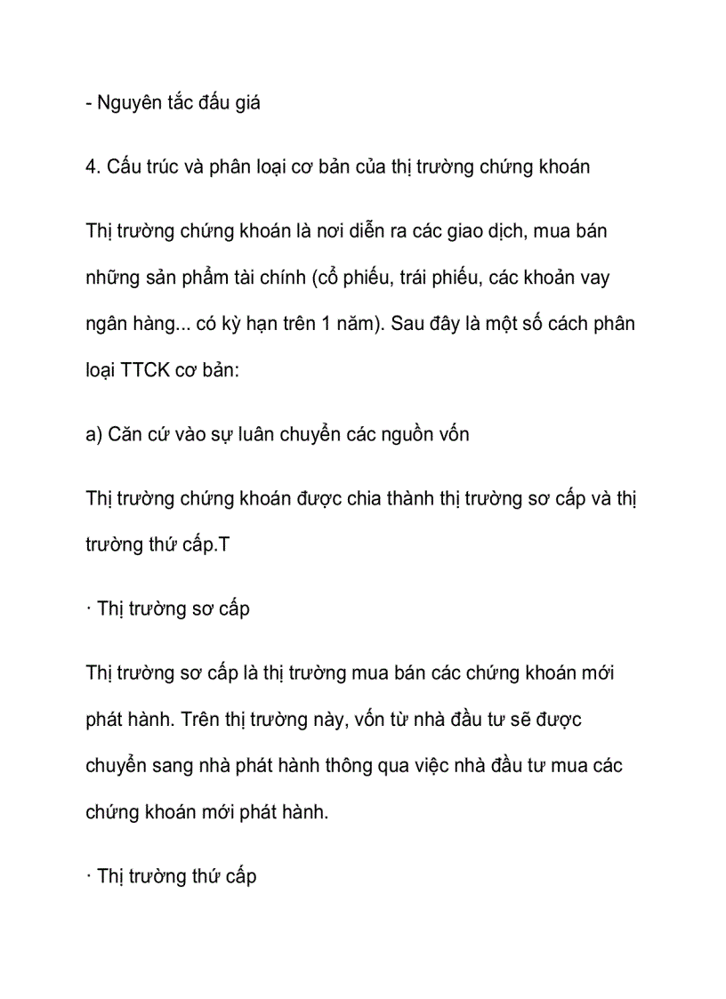 image for page Tổng quan về thị trường chứng khoán