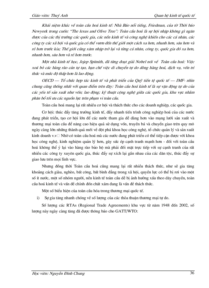 image for page Quan hệ kinh tế quốc tế 1