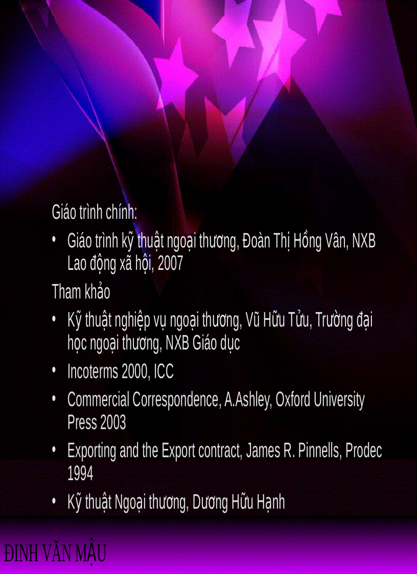 image for page Quản trị ngoại thương