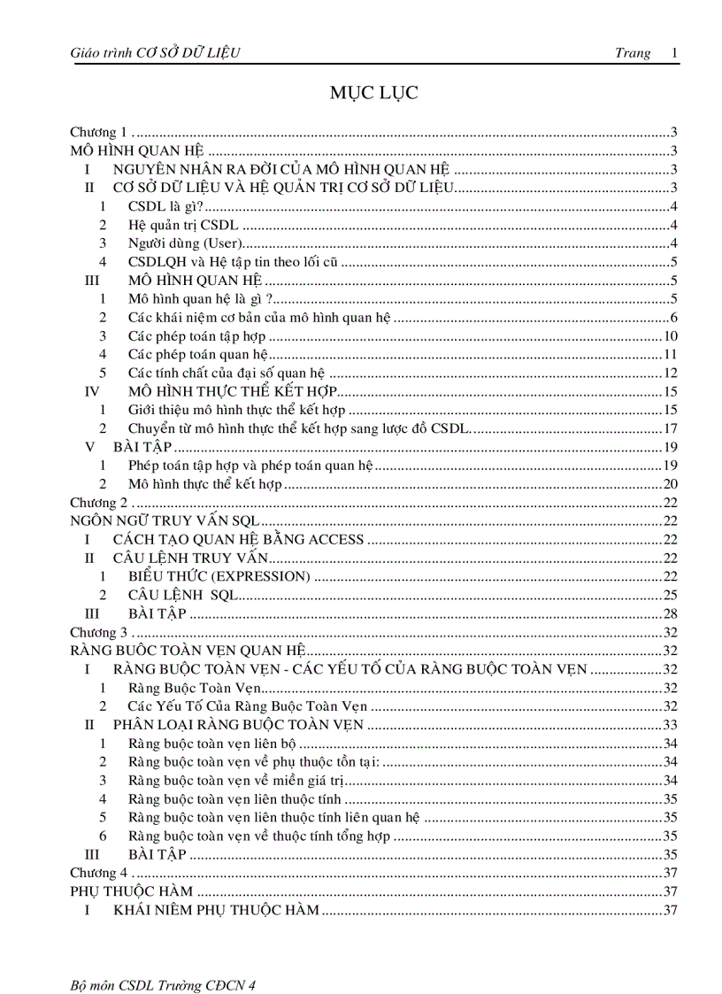 image for page Giáo trình CSDL