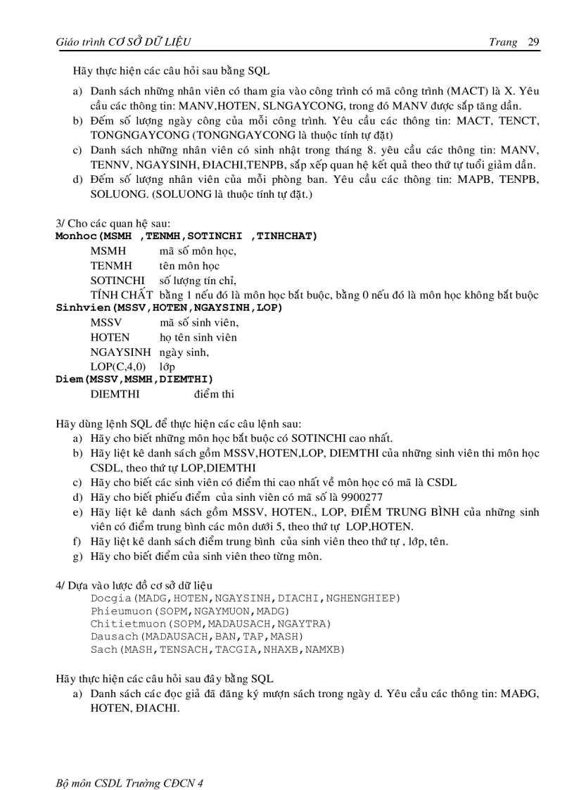 image for page Giáo trình CSDL